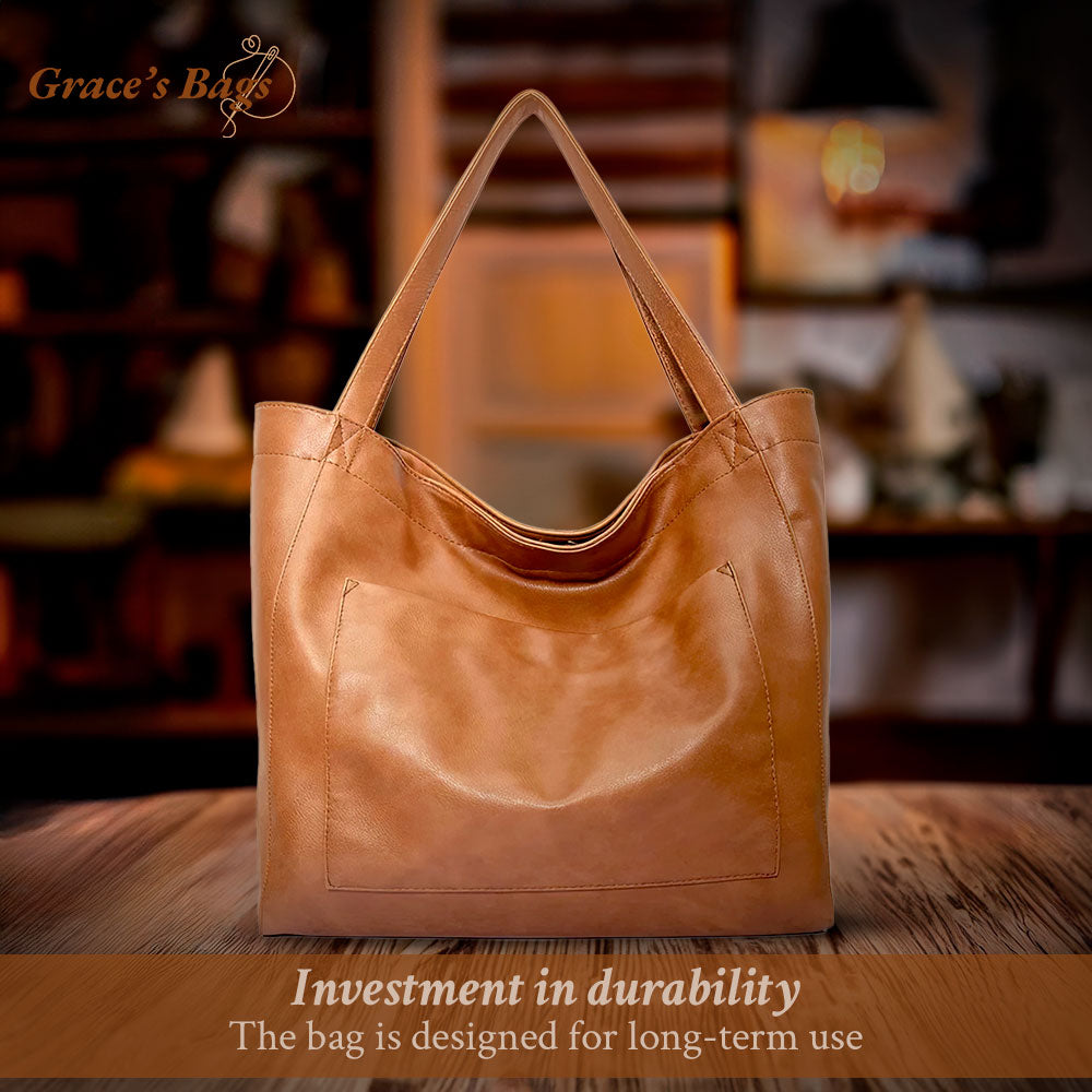 Grace's Luxe Grandeur | Weiche Schultertasche